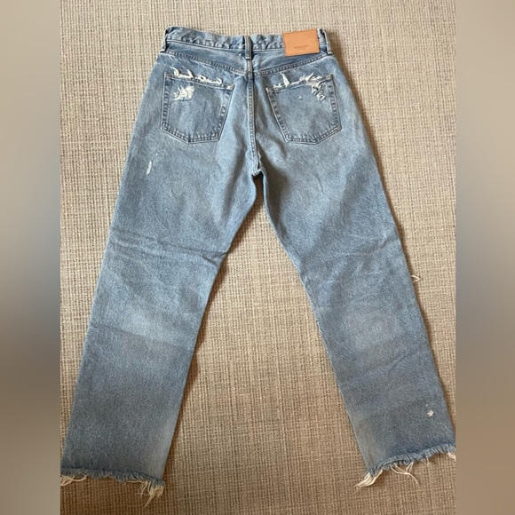 COPY - MOUSSY VINTAGE - Odessa Wide Straight Button Fly Denim - Picture 3 of 3